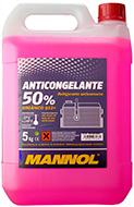 Anticongelante Rosa G12 50% 5L MANNOL
