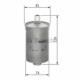 Mann 0450905087 - FILTRO COMBUSTIBLE