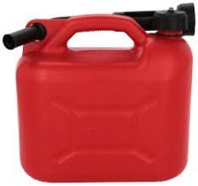 ACCESORIOS 28061 - BIDON CARBURANTE 5 L PLASTICO TUV