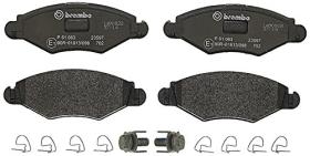 Brembo P61063 - JUEGO DE 4 PASTILLAS DE FRENO BREMBO : P61063