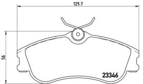 Brembo P61069 - PASTILLAS TURISMO