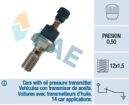 Fae 12150 - MANOCONTACTO PRESION ACEITE