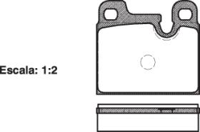 Rh 201500 - PASTILLAS DE FRENO