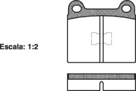 Rh 201700 - PASTILLAS DE FRENO