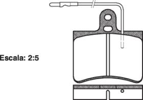Rh 203314 - PASTILLAS DE FRENO