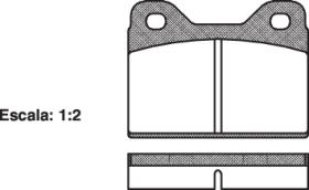 Rh 207300 - PASTILLAS DE FRENO
