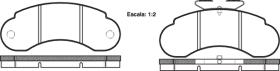 Valeo 214210 - PASTILLAS DE FRENO