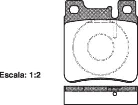 Rh 240700 - PASTILLAS DE FRENO