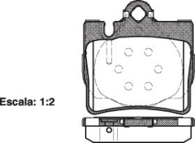 Rh 277000 - PASTILLAS DE FRENO