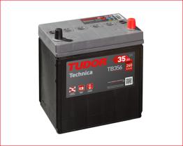 Baterias de arranque TB356 - SERIE TUDOR TECHNICA CAPACIDAD AH(2