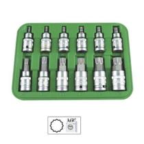 Jbm 51384 - SET 12 PIEZAS 1/2" PUNTA 12 CANTOS