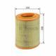 MAHLE FILTROS 1457433769 - CARTUCHO FILTRANTE AIRE