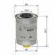 MAHLE FILTROS 1457434408 - FILTRO-BOX DE COMBUSTIBLE