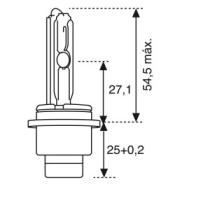 AMOLUX 602SXL - LAMP DESCARGA XENON 35W P32D-3