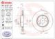 Ferodo 09813724 - JUEGO DE 2 DISCOS DE FRENO BREMBO : 09.8137.24